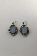 Georg Jensen Sterling Silver annual Earrings 2018 (Moonstone)