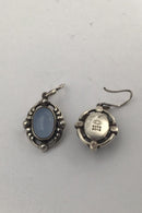 Georg Jensen Sterling Silver annual Earrings 2018 (Moonstone)