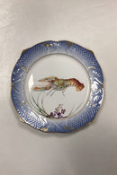 Royal Copenhagen Blåt Fiskestel Tallerken No. 19/3002