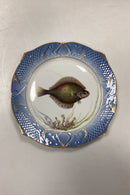 Royal Copenhagen Blåt Fiskestel Tallerken No. 19/3002