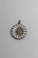 Georg Jensen Forgyldt Sterling Sølv Marguerit Vedhæng