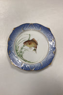 Royal Copenhagen Blåt Fiskestel Tallerken No. 19/3002