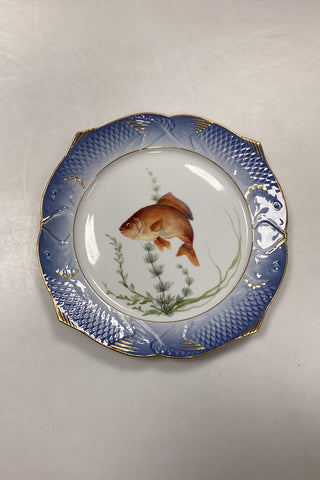 Royal Copenhagen Blåt Fiskestel Tallerken No. 19/3002