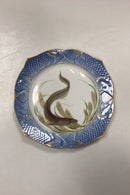 Royal Copenhagen Blue Fish Ware Plate No. 19/3002