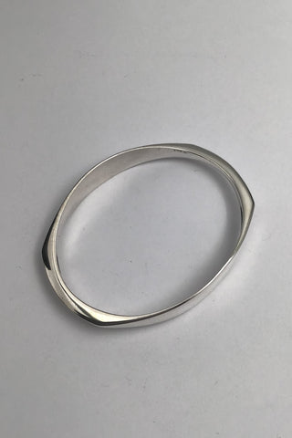 Hans Hansen Sterling Sølv Moderne Armring