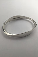 Hans Hansen Sterling Sølv Moderne Armring