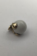 Royal Copenhagen Porcelæn / Sterling Sølv Vedhæng