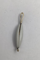 Royal Copenhagen Porcelæn / Sterling Sølv Vedhæng