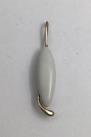 Royal Copenhagen Porcelæn / Sterling Sølv Vedhæng