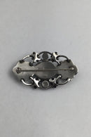Georg Jensen Sterling Sølv Broche No. 89 (Turkis)
