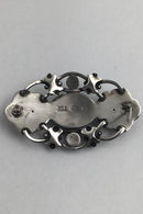 Georg Jensen Sterling Sølv Broche No. 89 (Turkis)