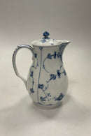 Royal Copenhagen Musselmalet Riflet Chokolade kande No. 30