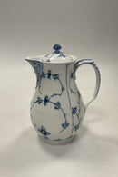 Royal Copenhagen Musselmalet Riflet Chokolade kande No. 30