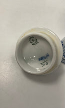 Royal Copenhagen Musselmalet Riflet Chokolade kande No. 30