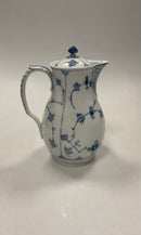 Royal Copenhagen Musselmalet Riflet Chokolade kande No. 30