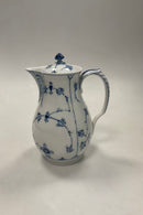 Royal Copenhagen Musselmalet Riflet Chokolade kande No. 30