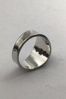 Georg Jensen Sterling Sølv Ring No. 124 Hæmatit