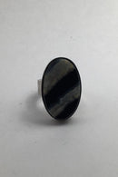 Georg Jensen Sterling Sølv Ring No. 188B (Agat)
