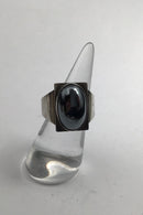 Georg Jensen Sterling Sølv Ring No. 84A (Hæmatit)