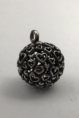 Georg Jensen Sterling Sølv Vedhæng No. 251B Allan Scharff