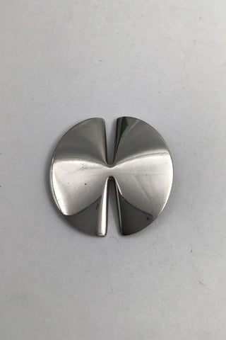 Georg Jensen Sterling Sølv Broche No. 337B Nanna Ditzel