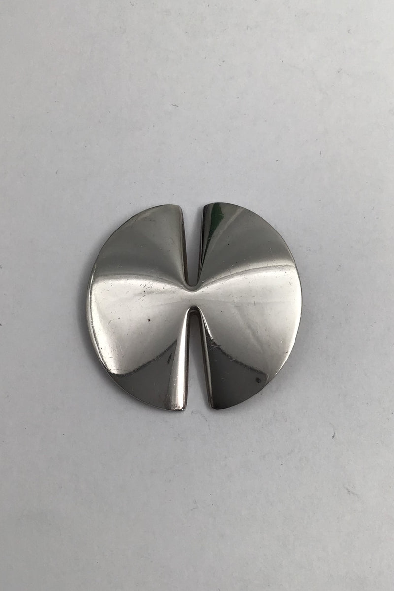 Georg Jensen Sterling Sølv Broche No. 337B Nanna Ditzel