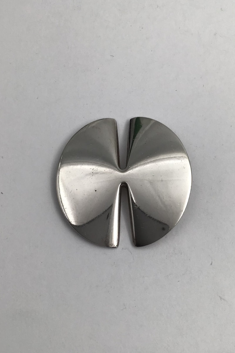 Georg Jensen Sterling Sølv Broche No. 337B Nanna Ditzel
