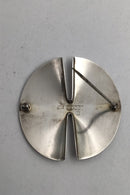 Georg Jensen Sterling Sølv Broche No. 337B Nanna Ditzel