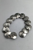 Bent Knudsen Sterling Sølv Armlænke No. 22