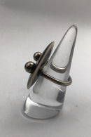 Royal Copenhagen / A Michelsen Porcelæn / Sterling Sølv Moderne Ring