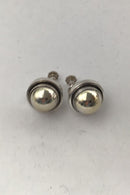 Georg Jensen Sterling Sølv Øreringe No. 86D (Skruer)