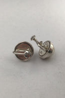 Georg Jensen Sterling Sølv Øreringe No. 86D (Skruer)