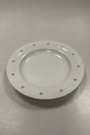 Royal Copenhagen Flora Danica Hvid Spisetallerken No. 554 / 3549