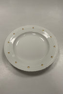 Royal Copenhagen Flora Danica Hvid Spisetallerken No. 554 / 3549