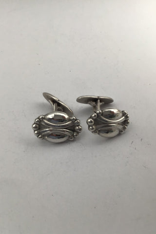 Georg Jensen Sterling Sølv Manchetknapper No. 22