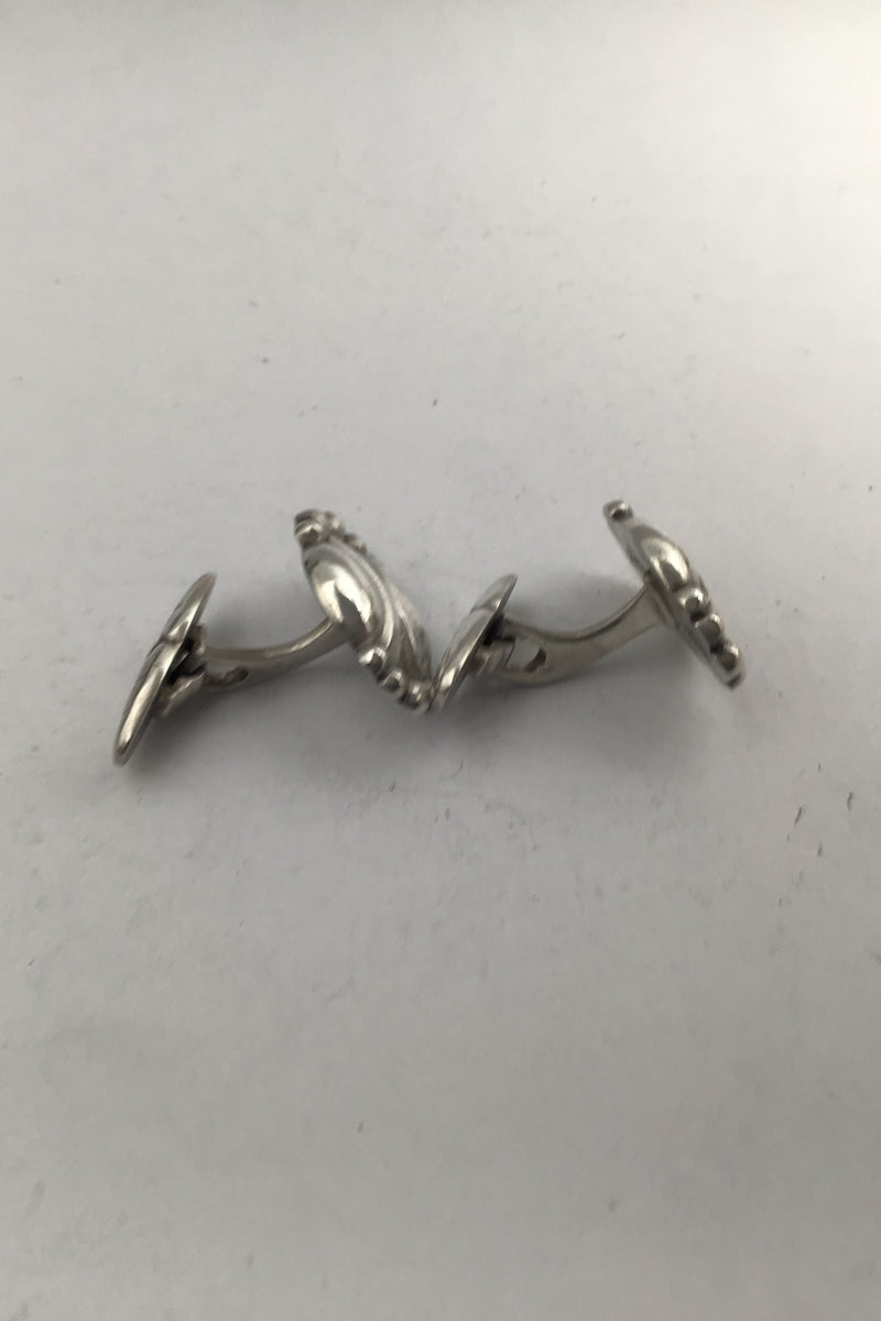 Georg Jensen Sterling Sølv Manchetknapper No. 22