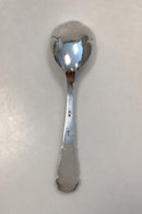 Grann og Laglye Sølv Ornamental Serveringsske med Rav