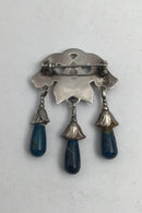 Tidlig Georg Jensen Sølv Broche No. 132