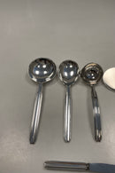 Hingelberg No. 7 Sterling Sølv Bestik Sæt 8 personer (56 + 7 dele) Svend Weirauch