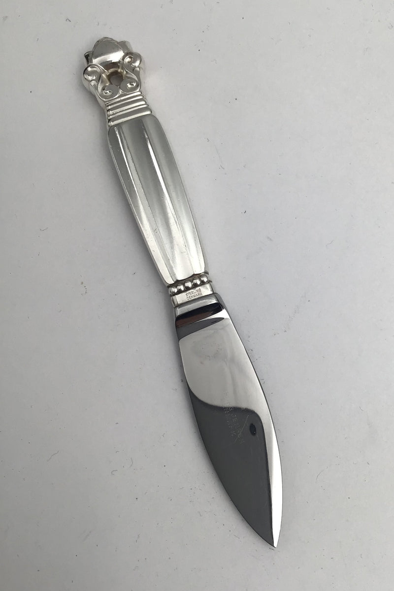 Georg Jensen Sterling Silver King Oyster Knife No. 66