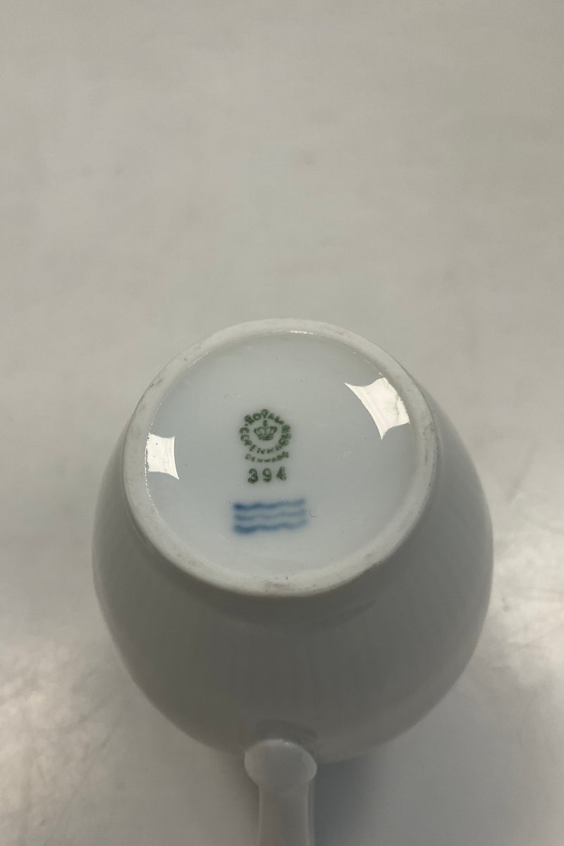 Royal Copenhagen Hvid Halvblonde Flødekande No. 394