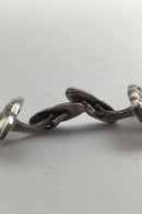 Georg Jensen Sterling Sølv Manchetknapper No. 10 Hæmatit