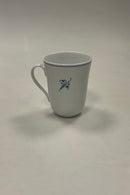 Royal Copenhagen Musselmalet Riflet Krus med hank No. 497