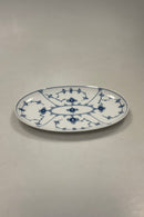 Royal Copenhagen Blue Fluted Plain Oval Dish No. 356
