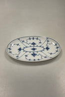 Royal Copenhagen Blue Fluted Plain Oval Dish No. 356