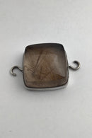 Georg Jensen Sterling Sølv Torun Rutil Quartz Sten No. 203B
