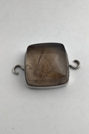 Georg Jensen Sterling Sølv Torun Rutil Quartz Sten No. 203B