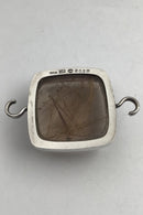 Georg Jensen Sterling Sølv Torun Rutil Quartz Sten No. 203B
