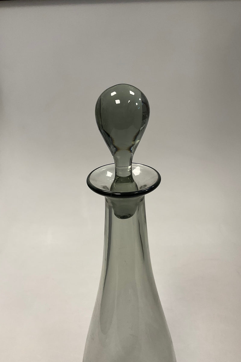 Holmegaard Dråbeformet Karaffel i Smoke Glas