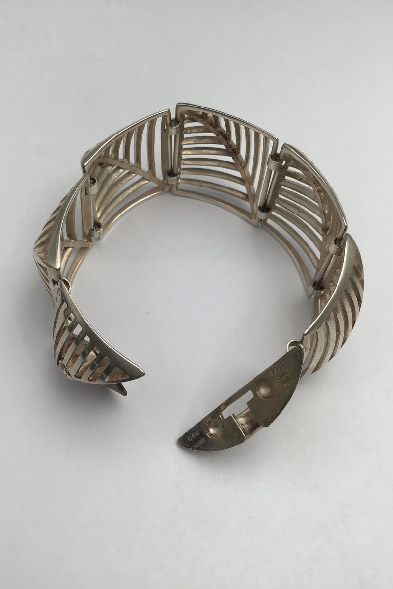Georg Jensen Sterling Silver Nanna Ditzel ブレスレット No 389